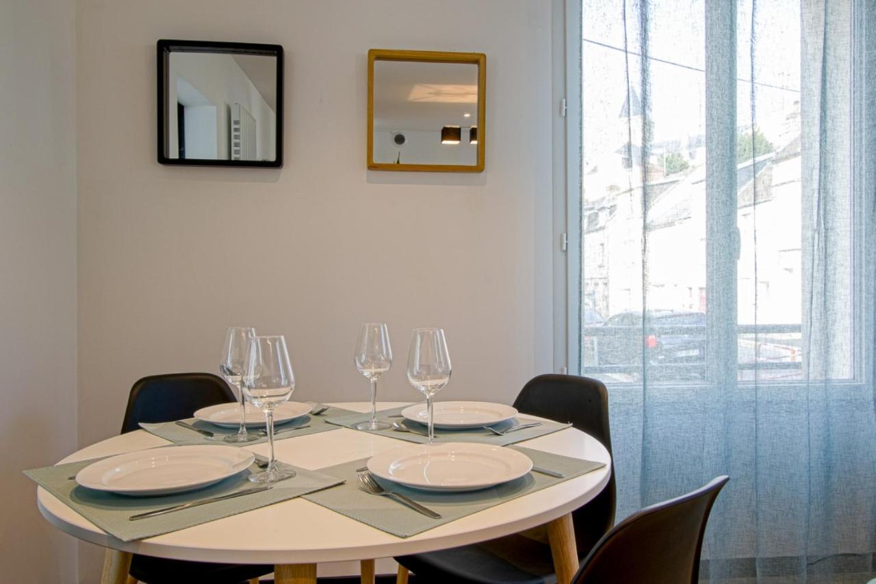 Douces Nuits Caennaises - Parking Prive Inclus, Centre Ville エクステリア 写真